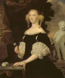 Retrato de la viuda del almirante van Balen